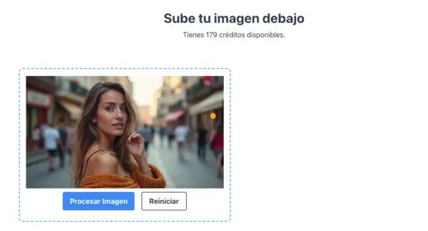 Paso 3: Procesa la Imagen con un Solo Clic